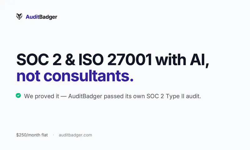 AuditBadger screenshot 2