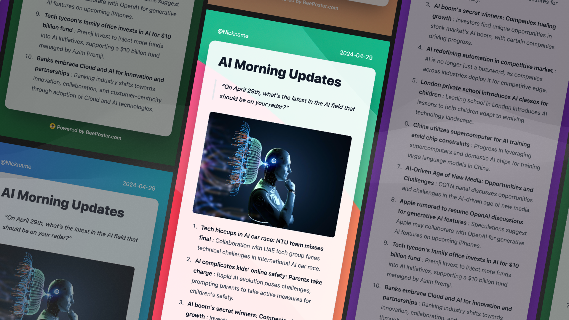 Markdown To Poster Editor By ReadPo media 2