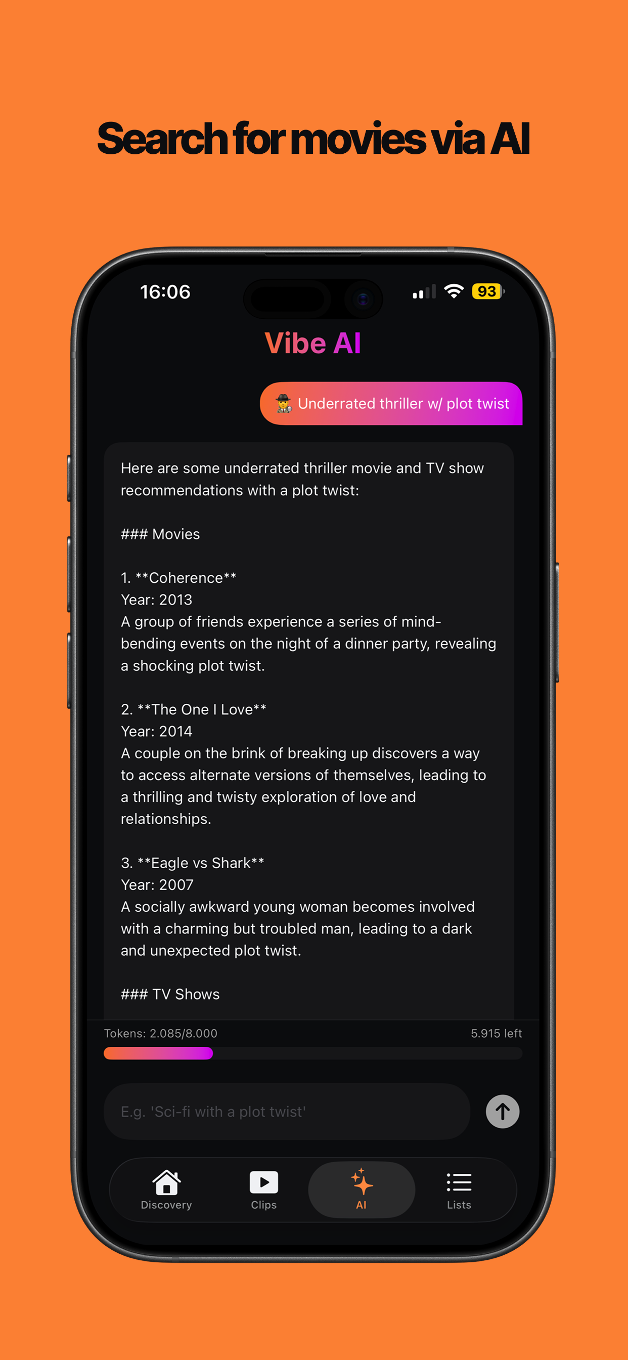 VibeWatch - Screenshot 4 showing product features and functionality