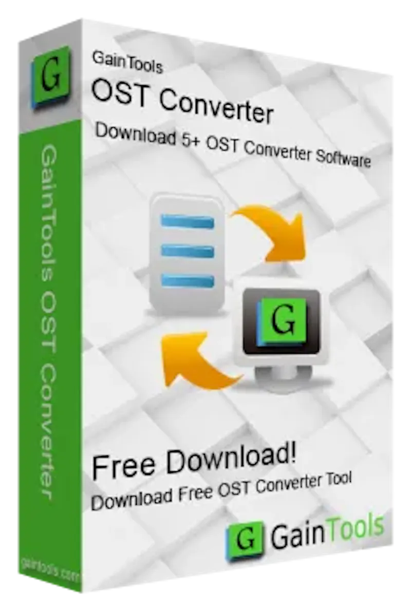 GainTools OST to MSG Converter screenshot 1