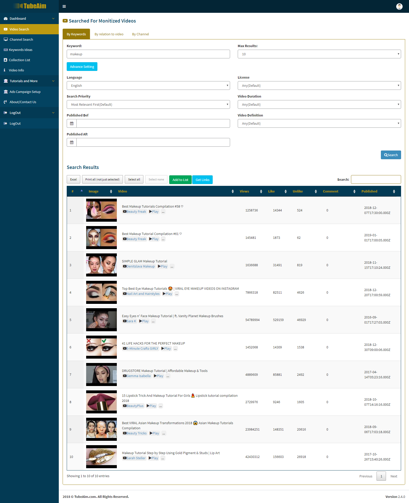 TubeAim gallery image