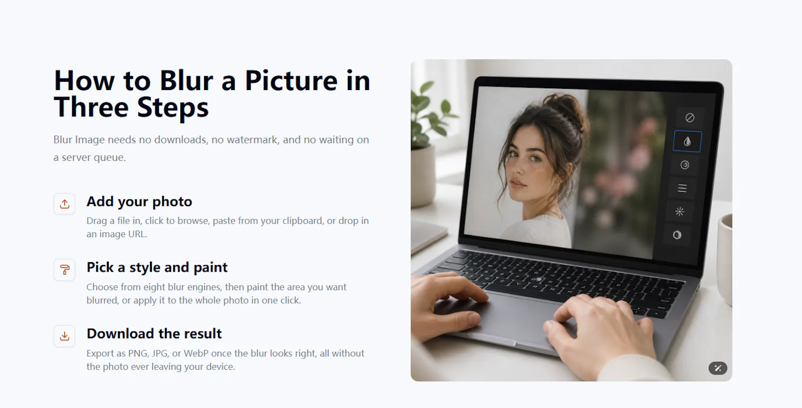 BlurImage  screenshot 2