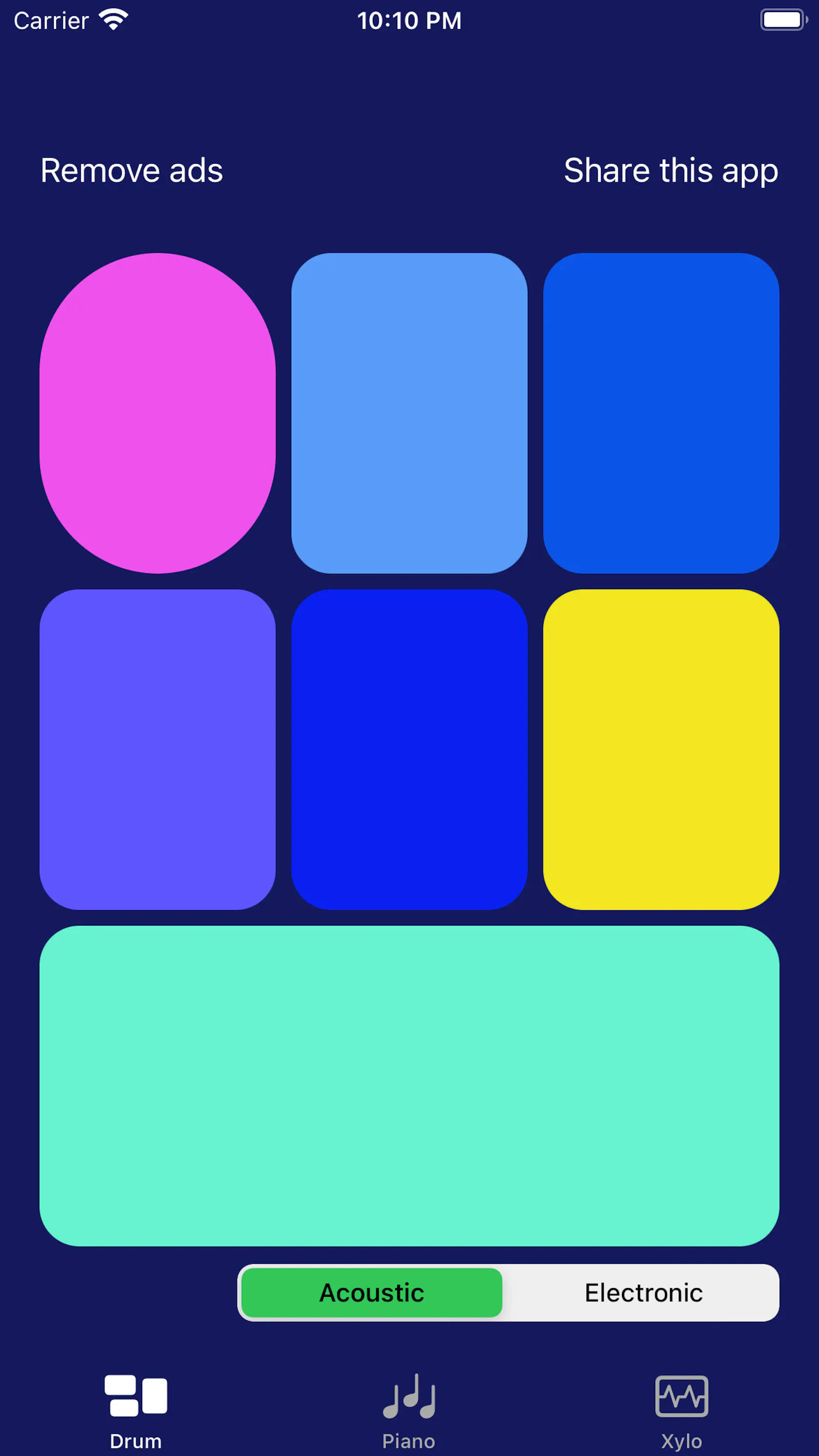 Drums n Piano screenshot 1