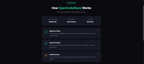 OpenCodeShare gallery image