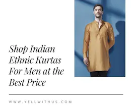 Buy Indian Ethnic Kurtas for Men Online gallery image
