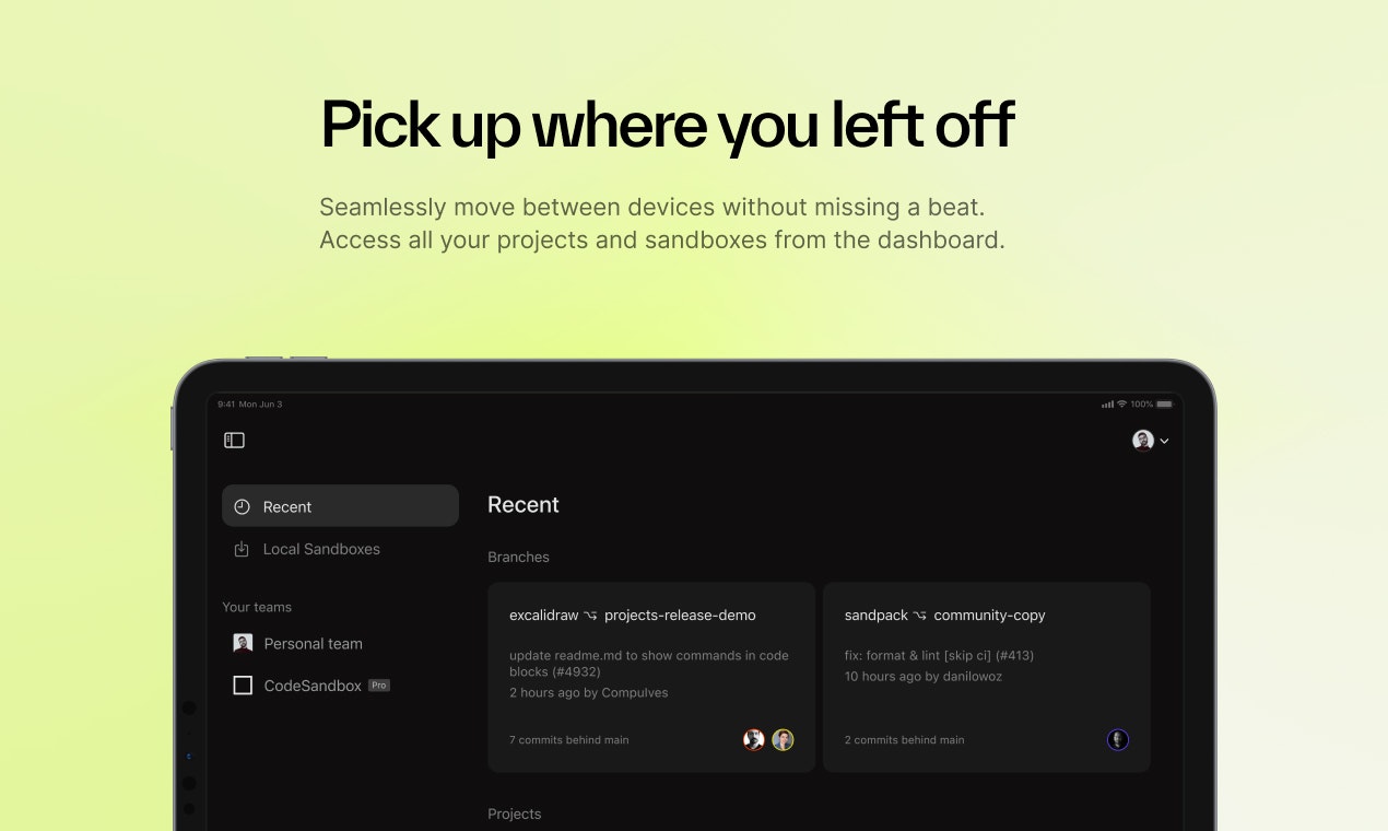 CodeSandbox for iOS gallery image