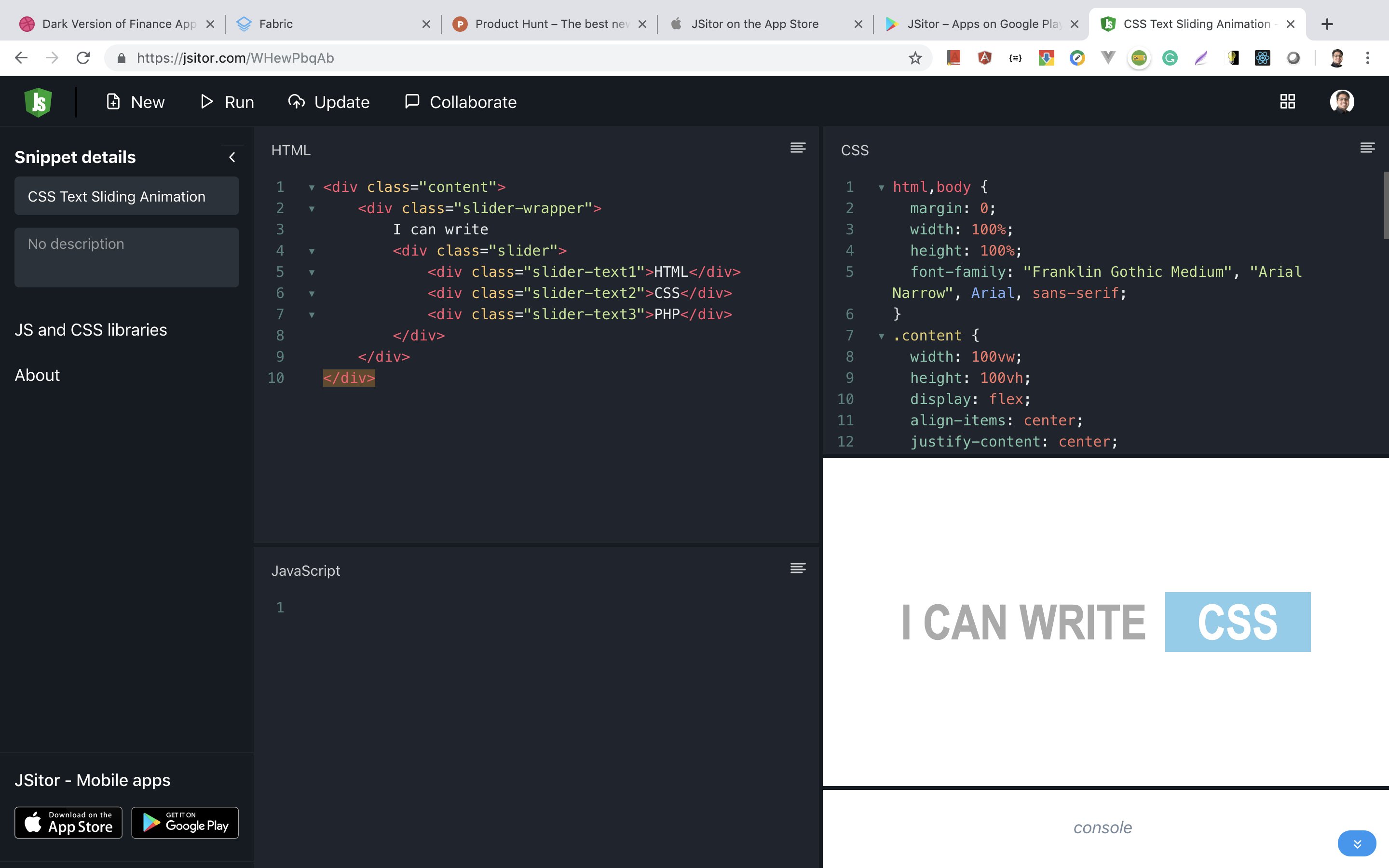 JSitor gallery image