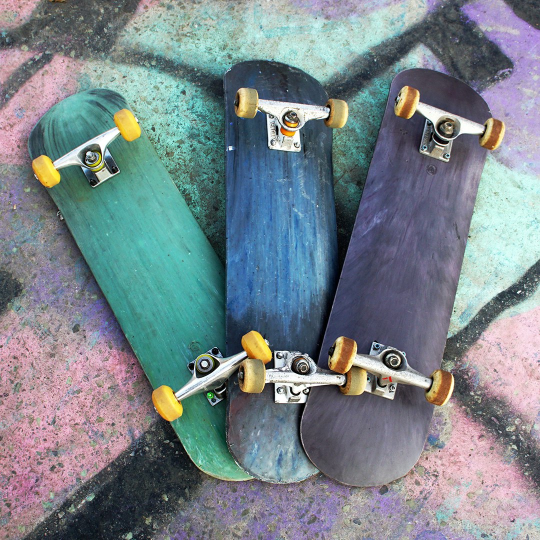 100% Recycled Plastic Skateboard Decks
