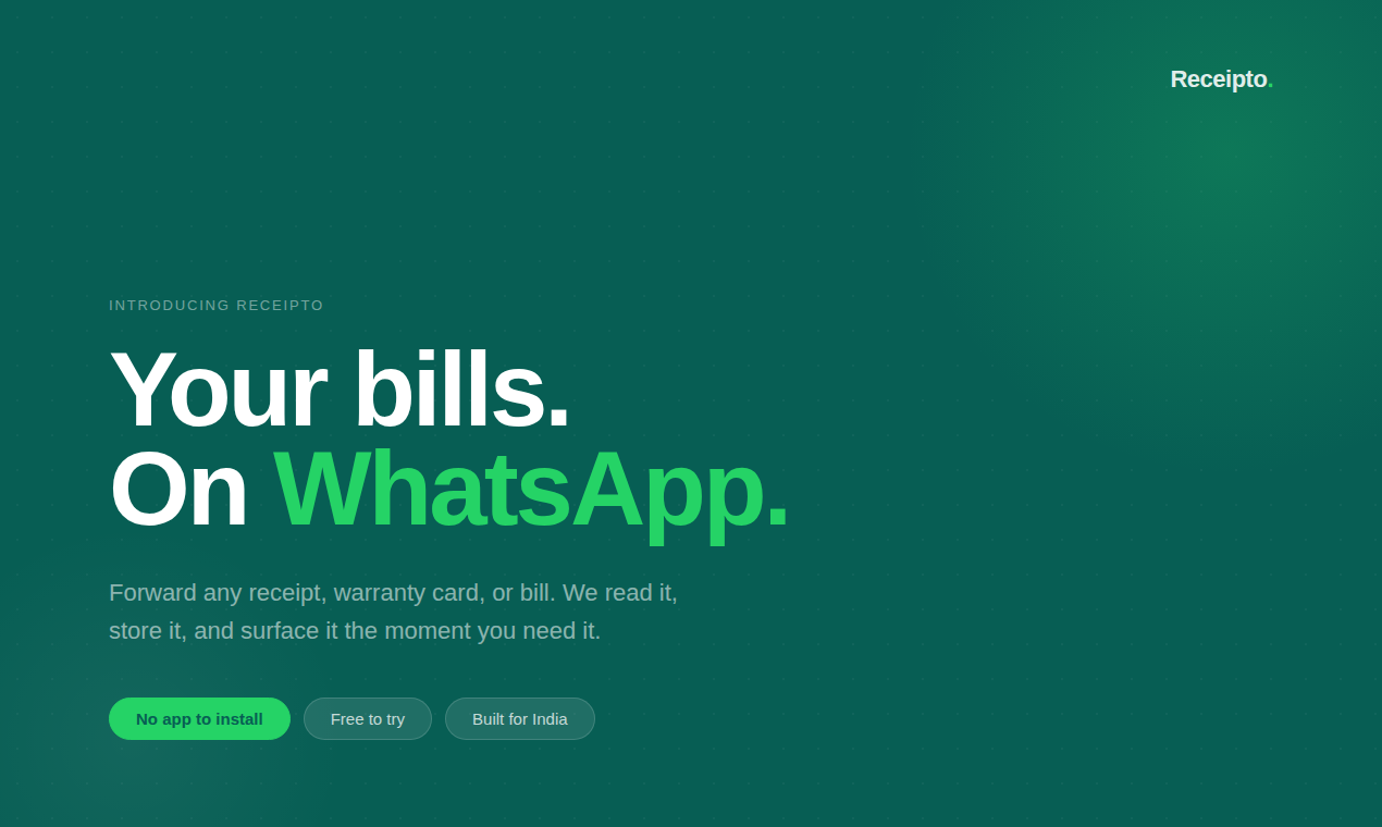 Receipto gallery image