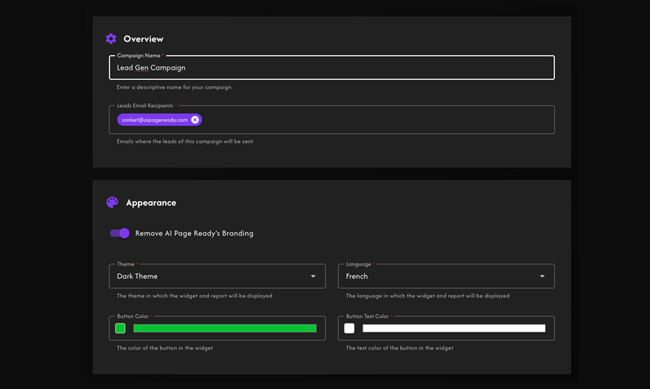 Mídia 5 de Widget de ímã de chumbo de Ai SEO para agências - Capture o AI SEO de alta intenção lidera do seu site