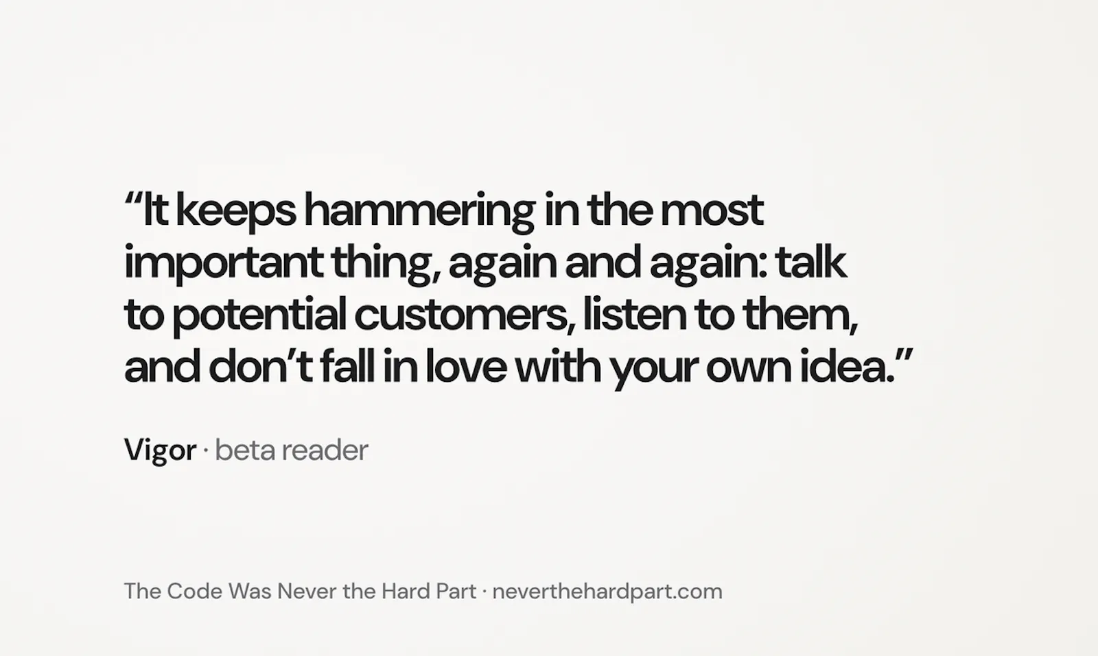 Book: The Code Was Never The Hard Part. screenshot 5