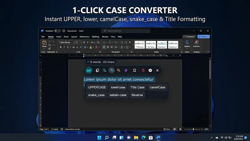 AeroBubble screenshot 1