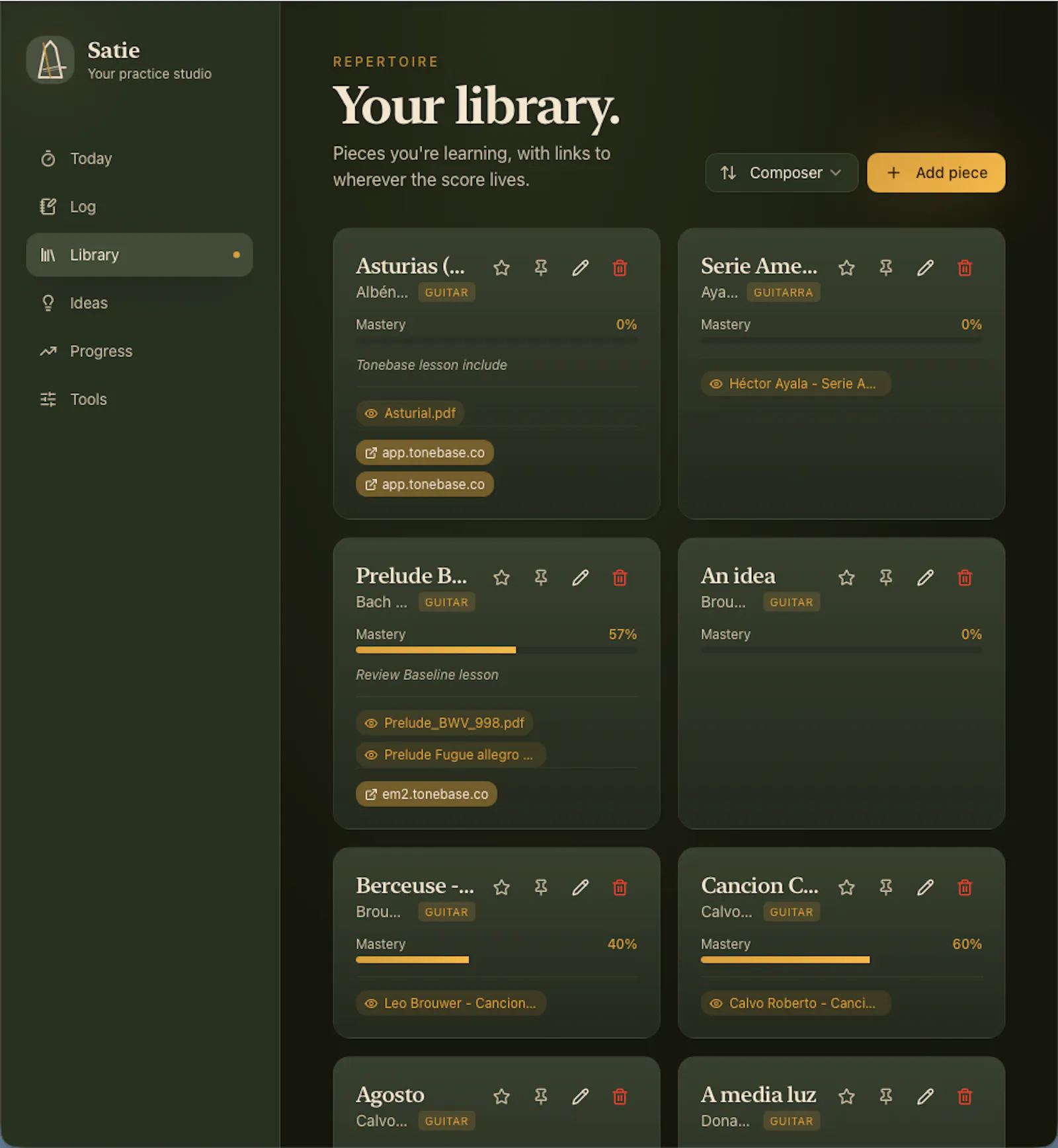 Satie screenshot 4