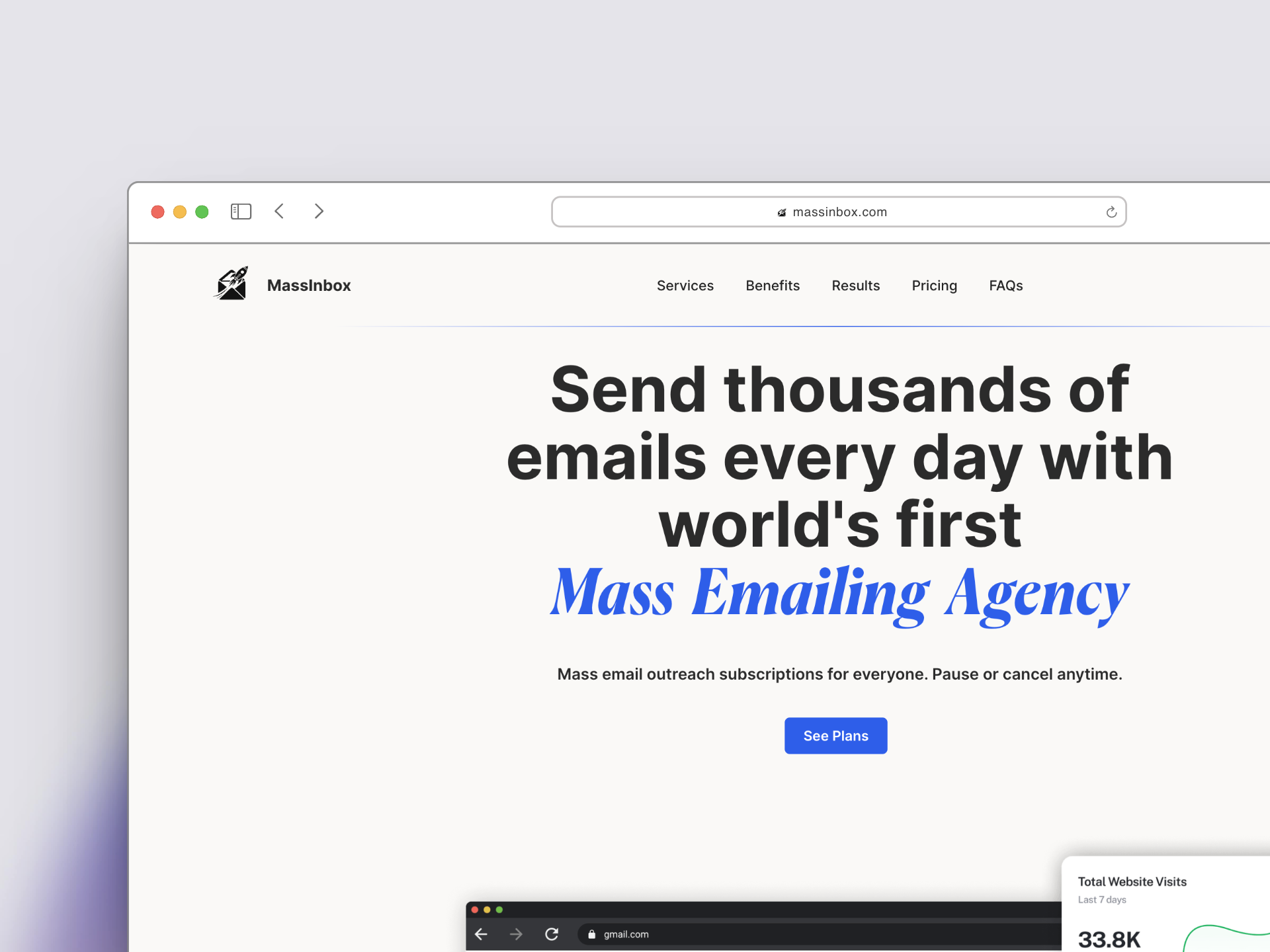 startuptile MassInbox-Mass cold email subscriptions for agencies and startups