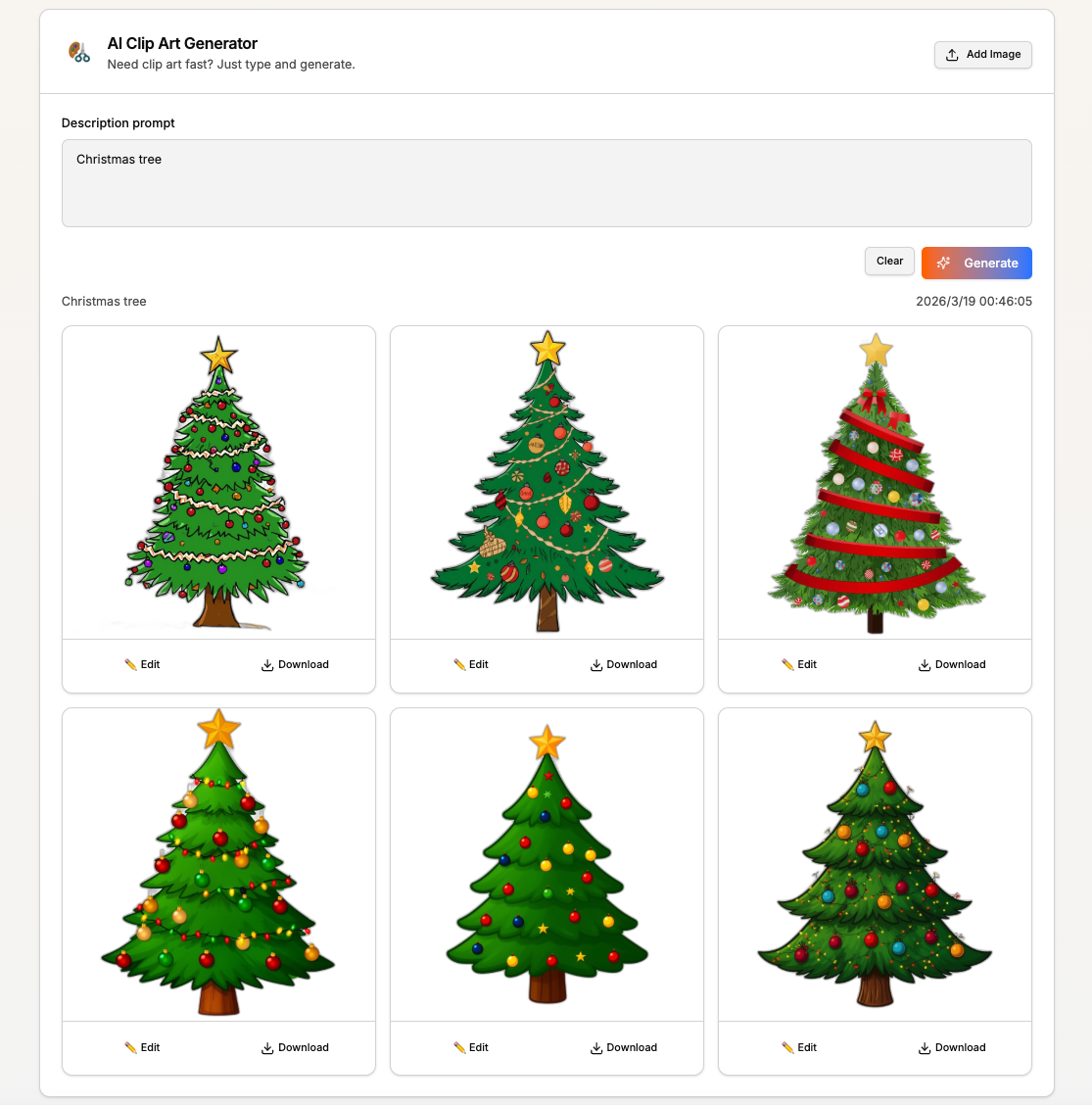 ClipArt AI gallery image