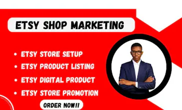 Etsy setup, Etsy Promotion, Etsy SEO gallery image