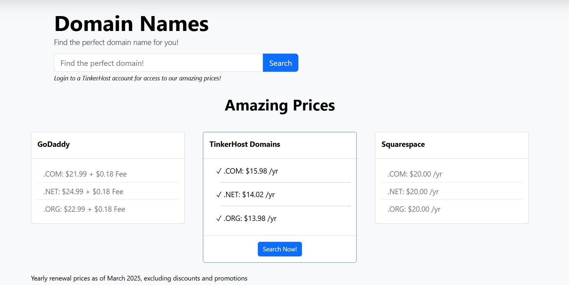 Media Domain Tinkerhost - Pendaftaran domain pada harga yang menakjubkan! 1
