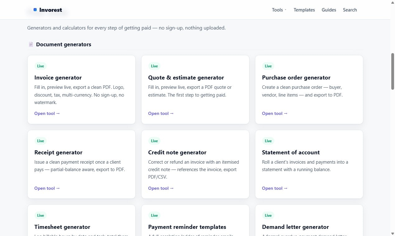 Invorest gallery image