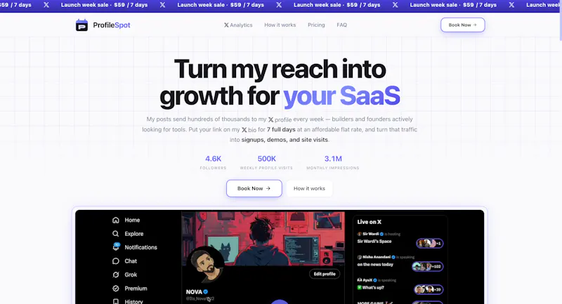 ProfileSpot screenshot 1