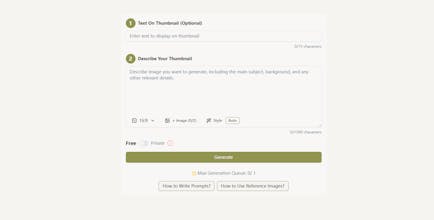 AI Thumbnail Online gallery image