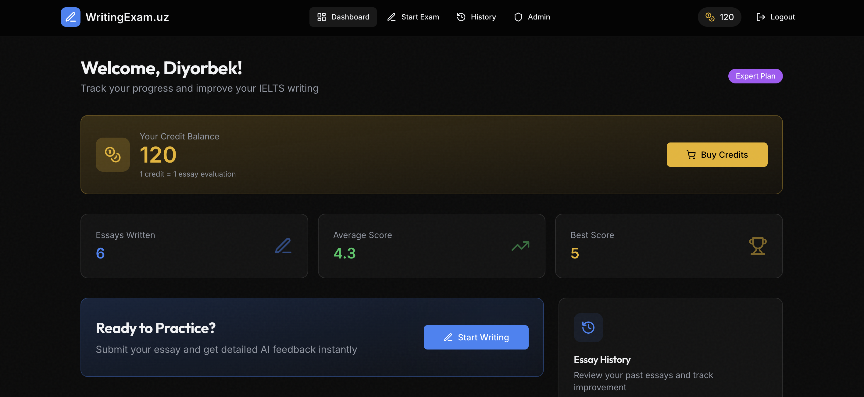 WritingExam.uz gallery image