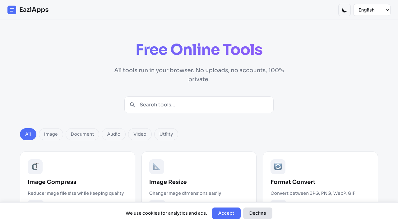 EaziApps - Product Hunt launch logo and brand identity