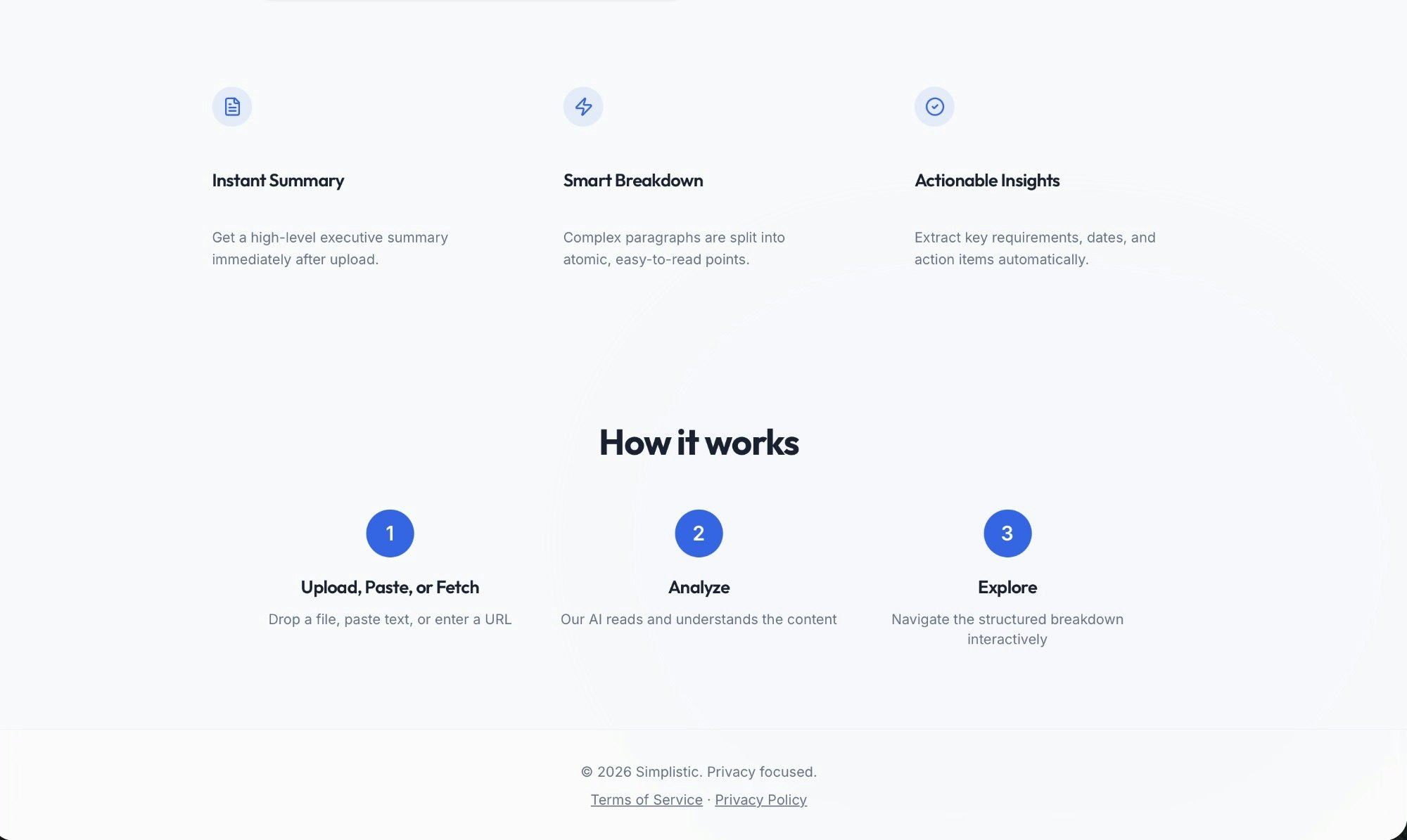 Simplistic AI gallery image