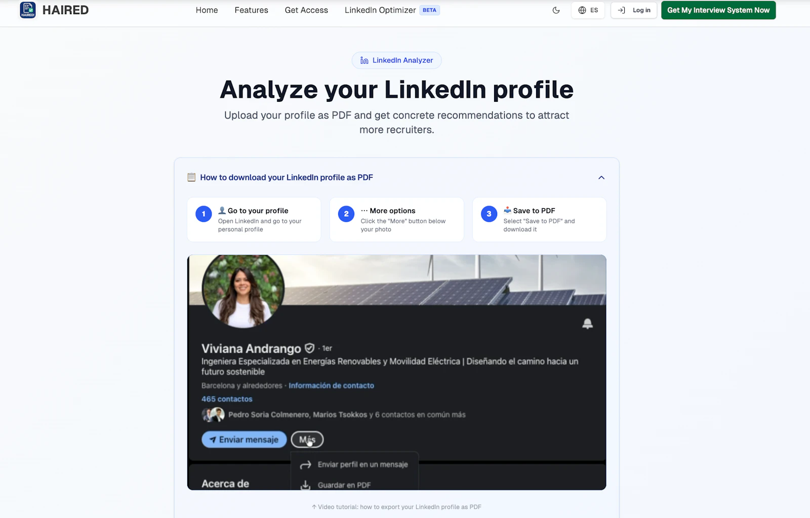 Haired - Your Resume, Made Easy with AI screenshot 3