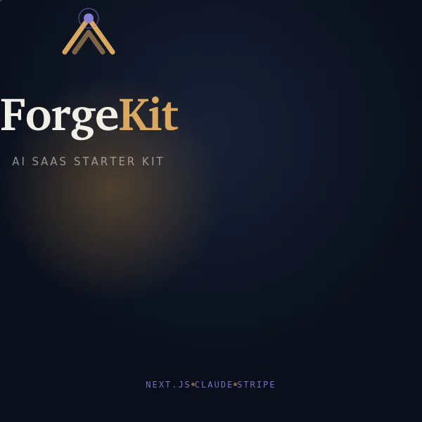 ForgeKit — AI SaaS Starter Kit