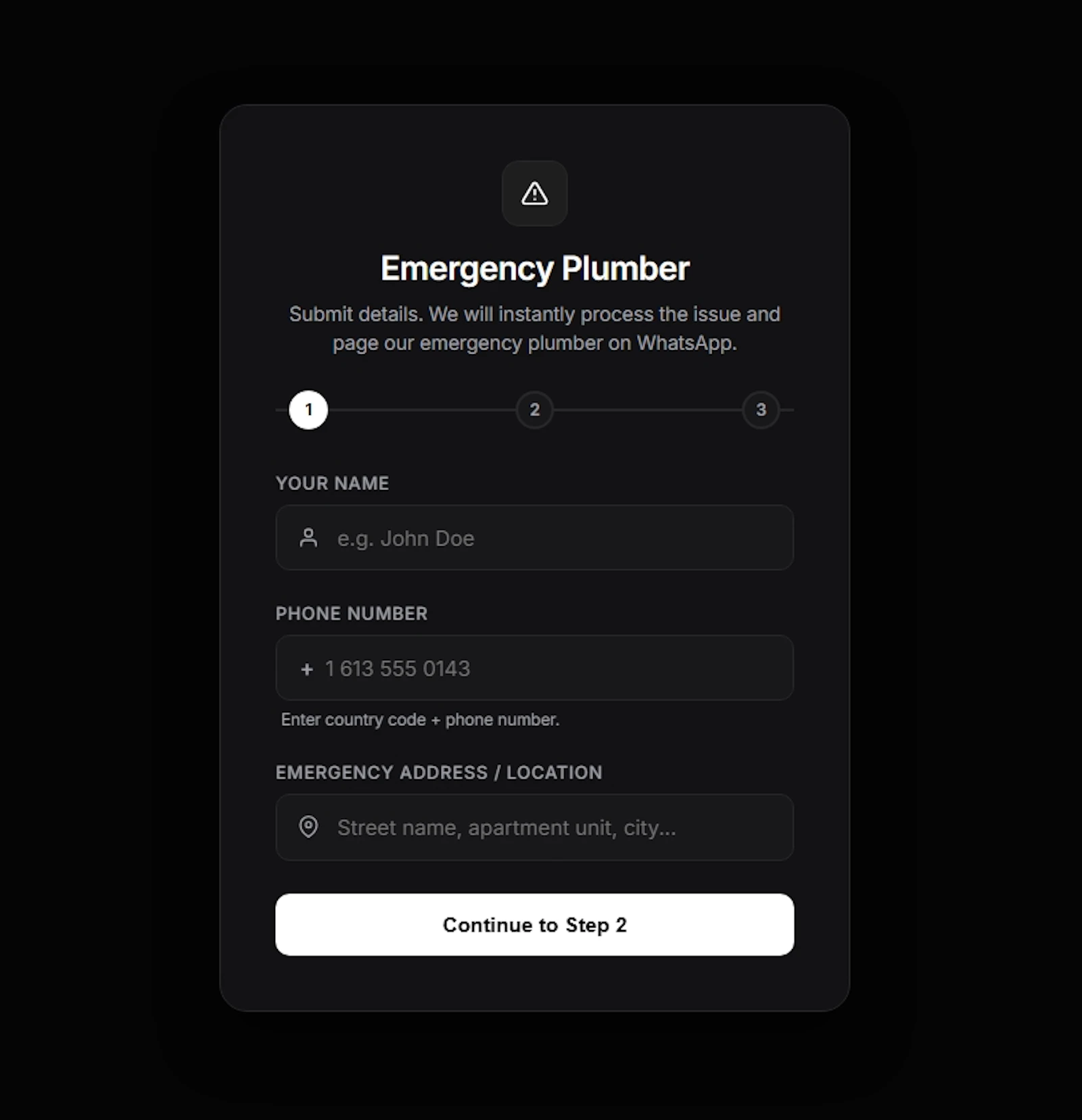 Plumber Triage screenshot 1