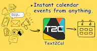 Text2Cal - Your AI Calendar Assistant