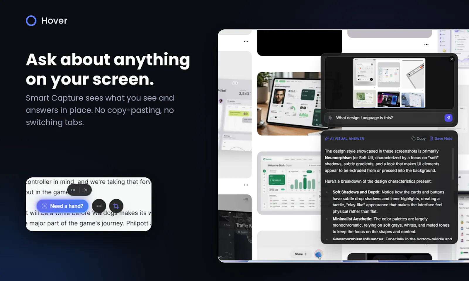 Hover Desktop screenshot 2