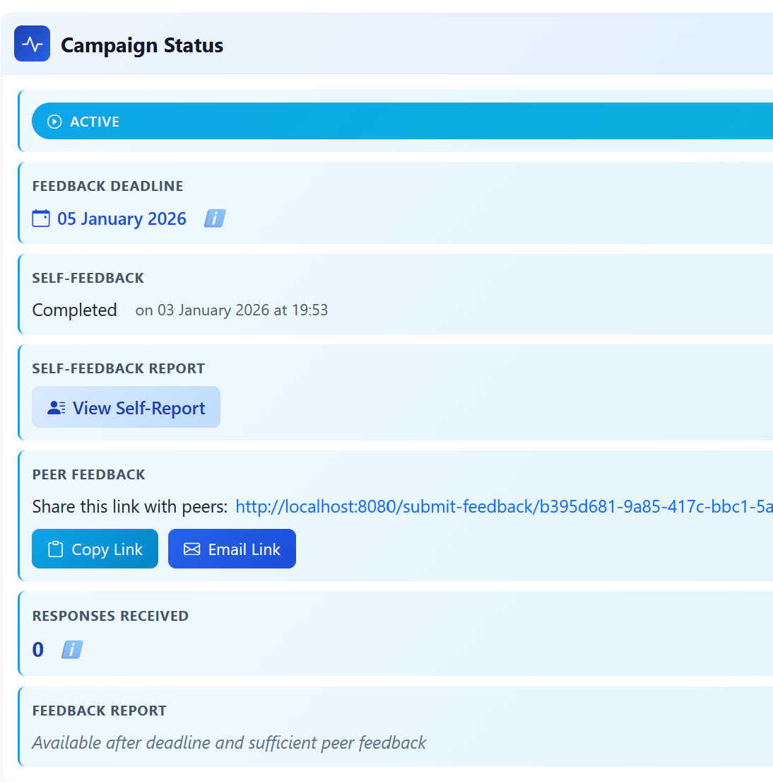 AI360Feedback - Screenshot 3 showing product features and functionality