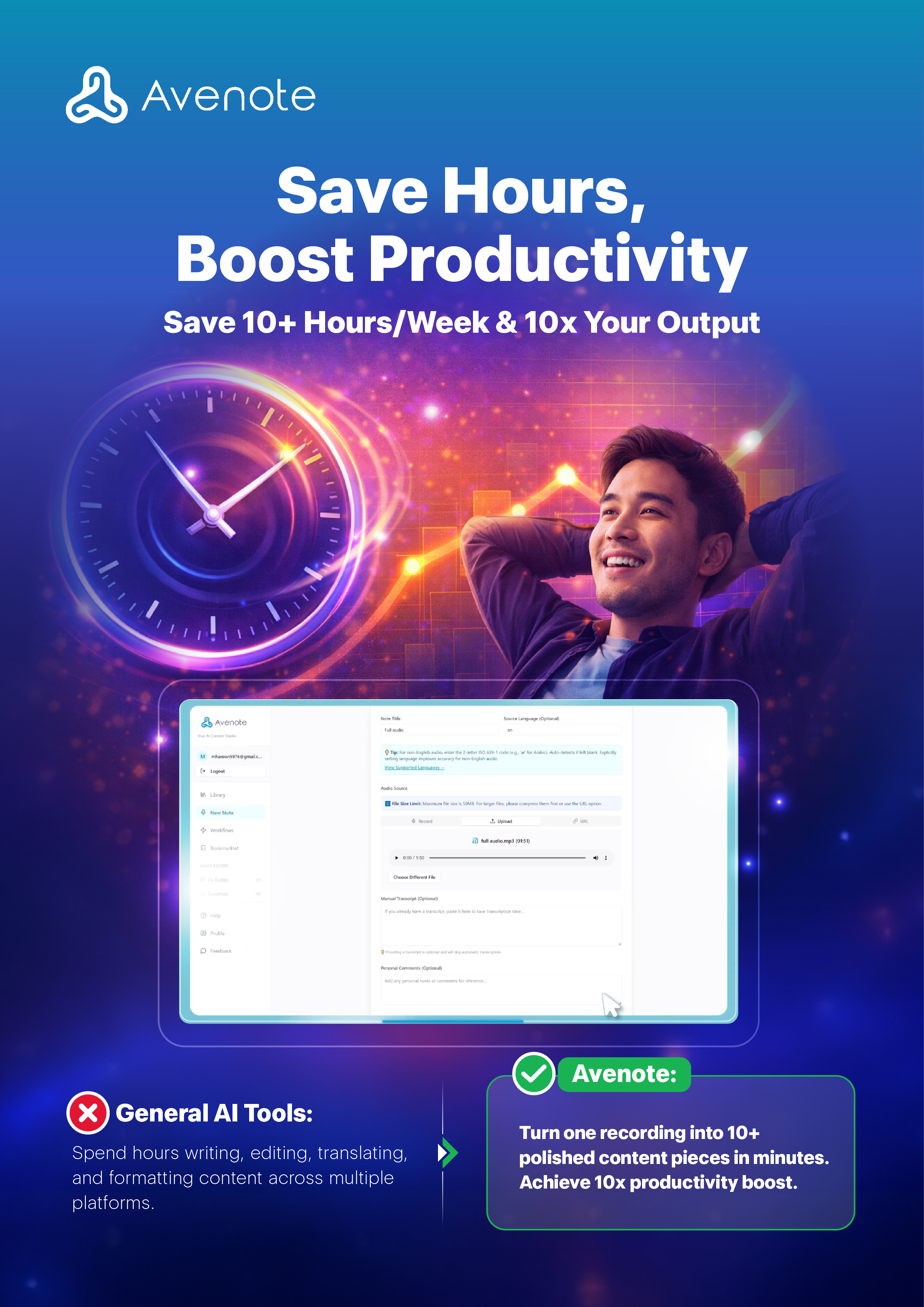 Avenote - AI-Powered Content Studio gallery image