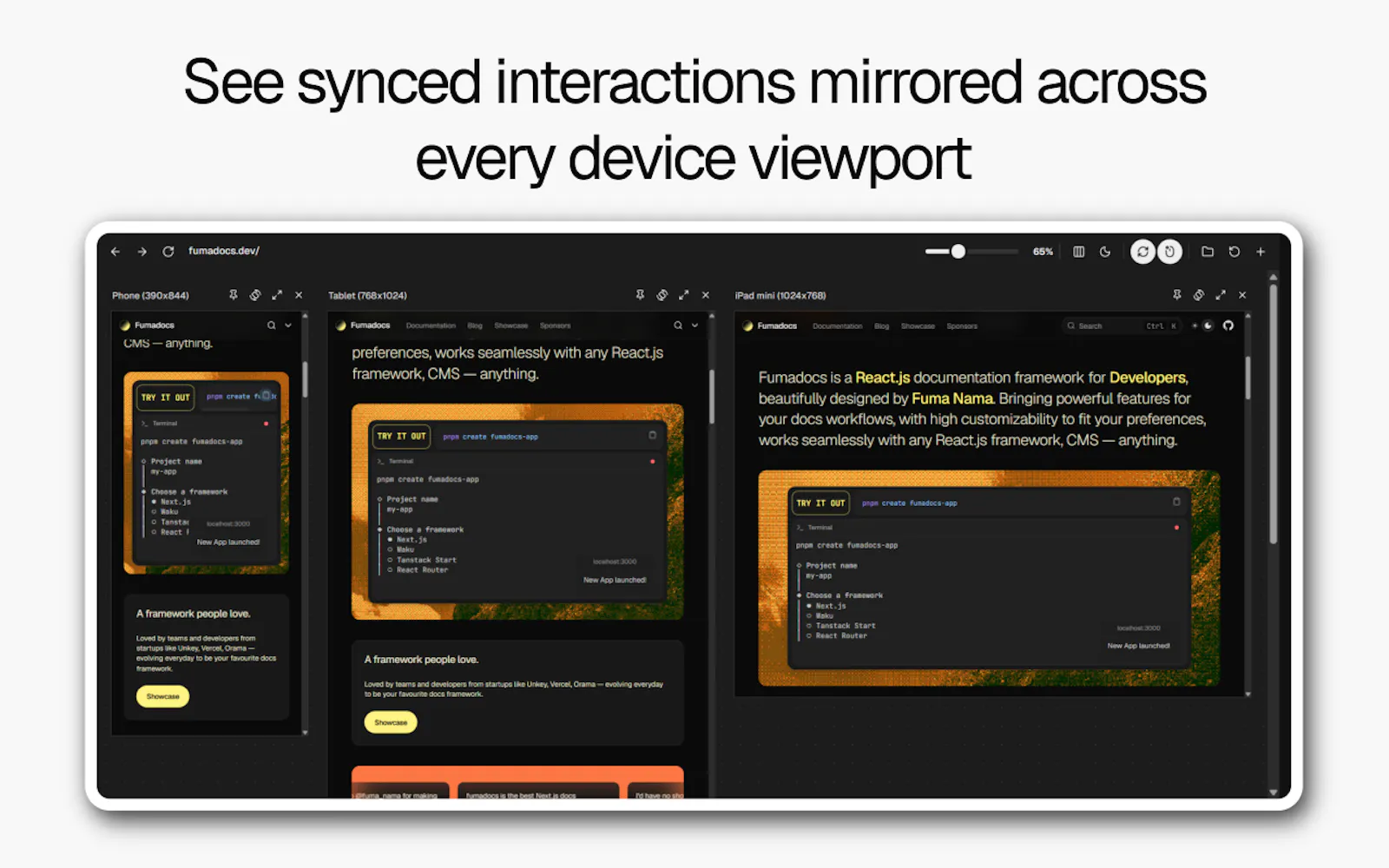 Responsive Simulator screenshot 2