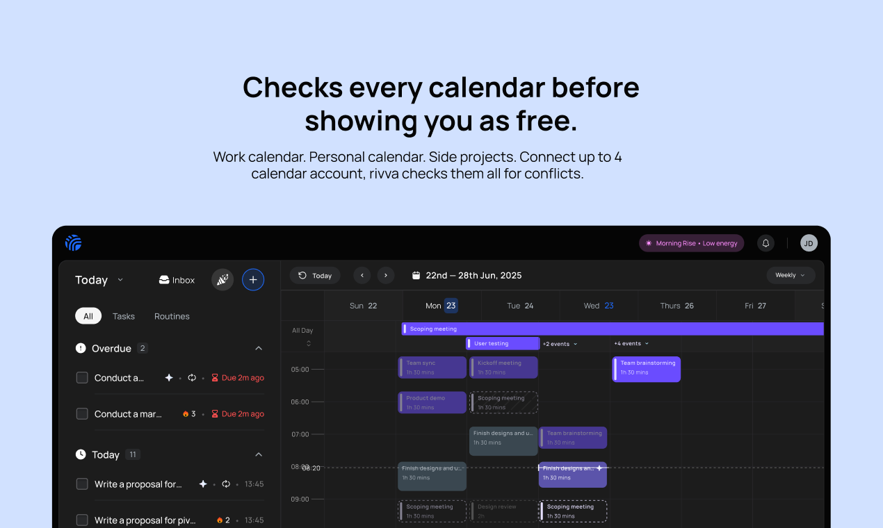 rivva scheduling links media 5