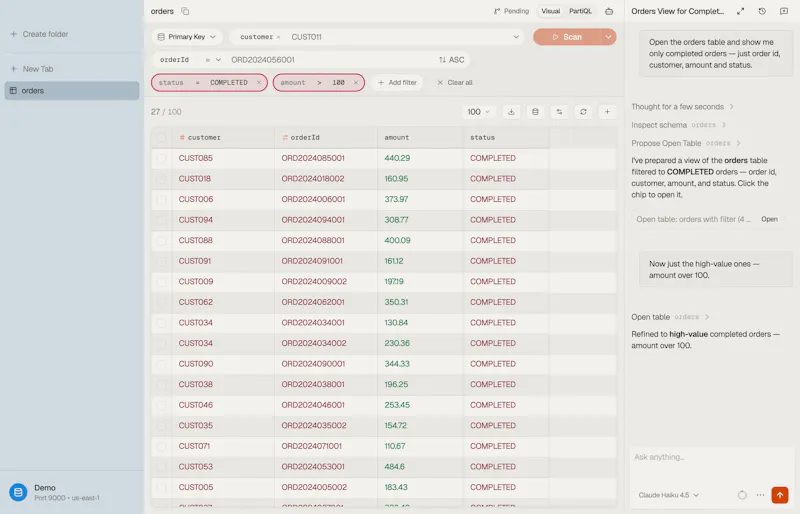 DynoTable screenshot 4