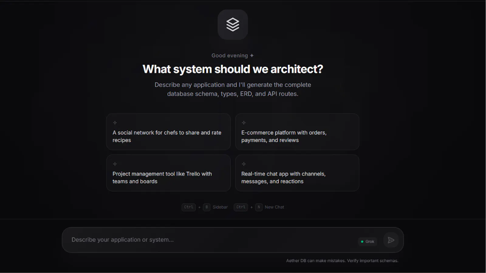 Aether DB screenshot 3
