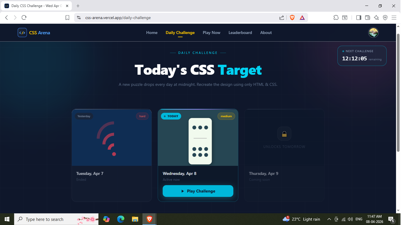 CSS Arena - CSS Challenges & Battles gallery image