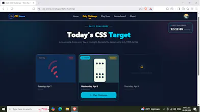 CSS Arena - CSS Challenges & Battles gallery image