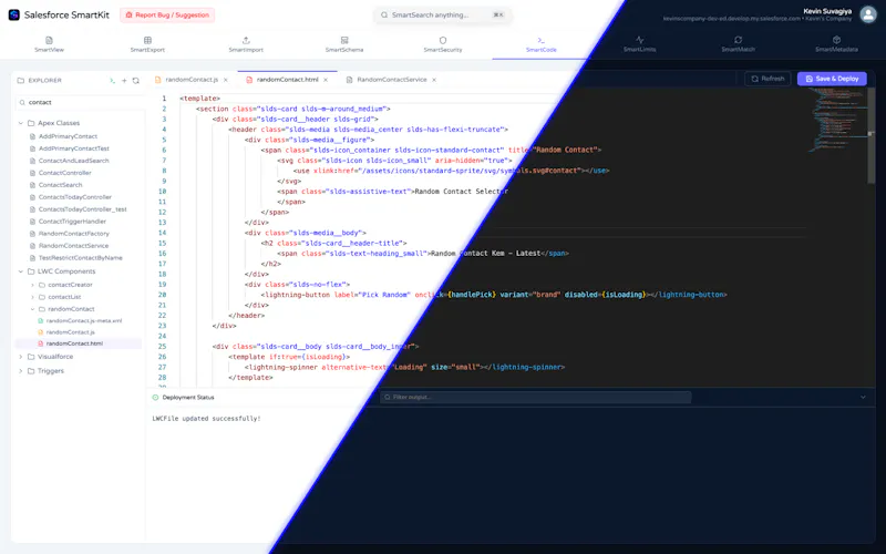 Salesforce SmartKit screenshot 3
