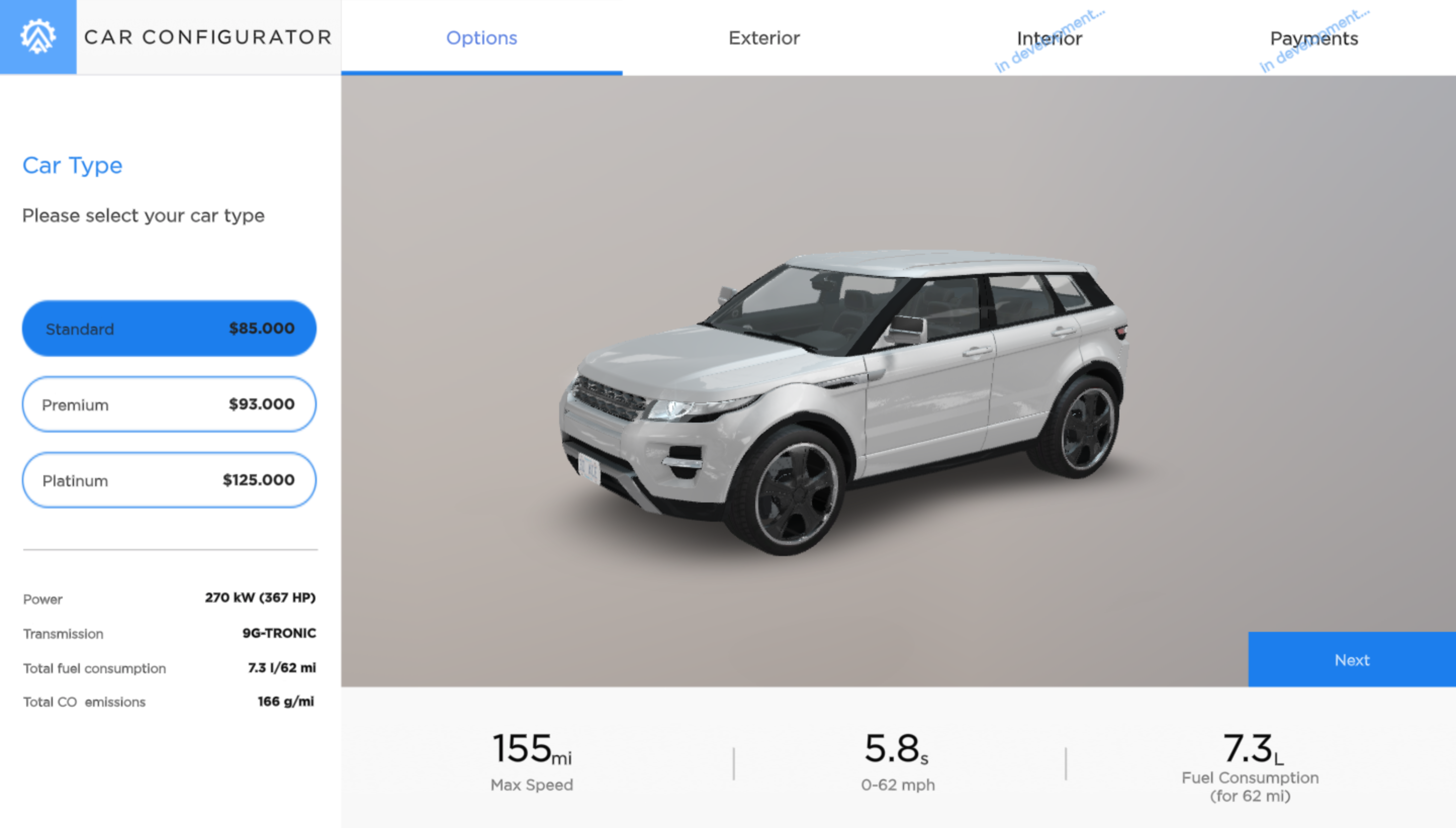 Car Configurator (Demo) gallery image