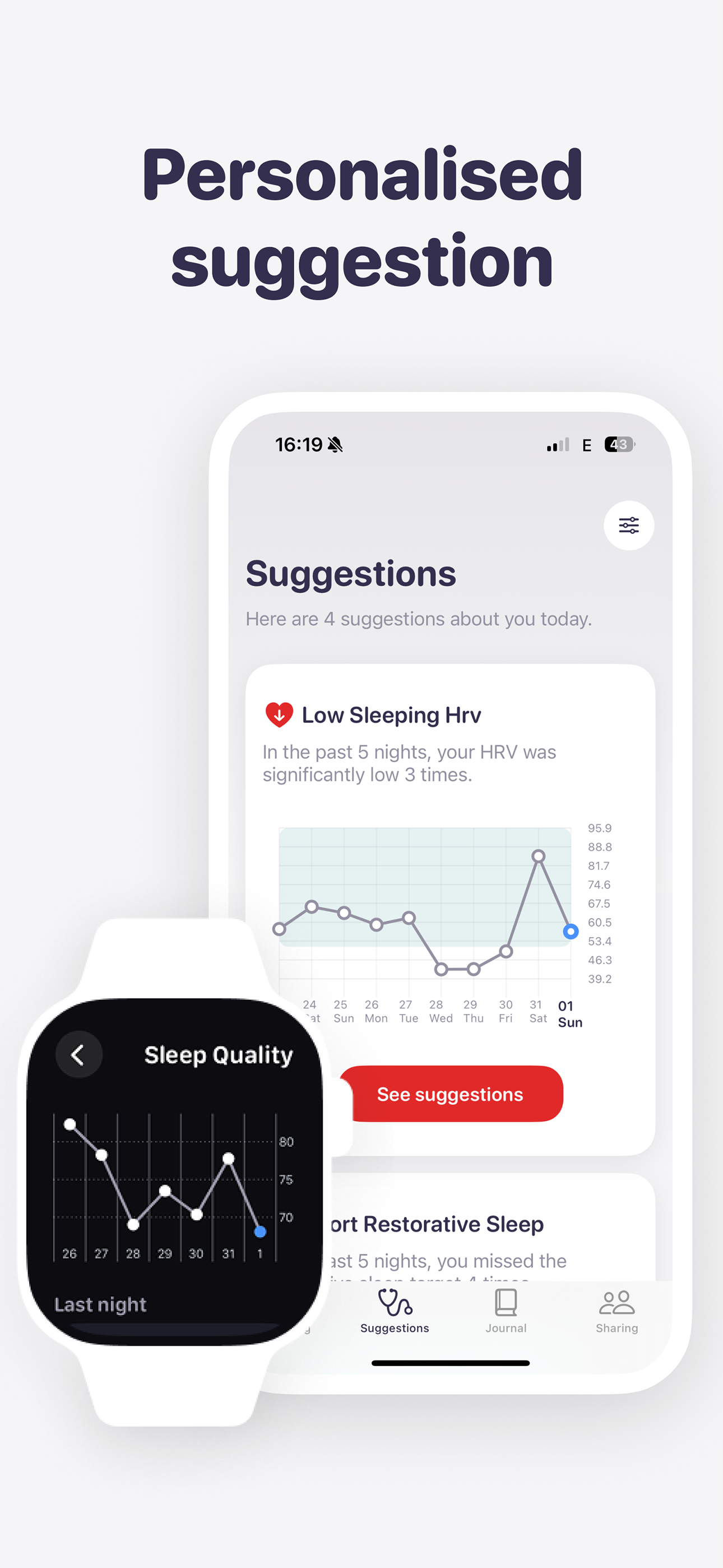Yoa Health Tracker - 건강을 높이기 위해 필요한 모든 것! 미디어 5