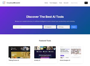 Creative Minds AI – AI Media Tools Hub gallery image