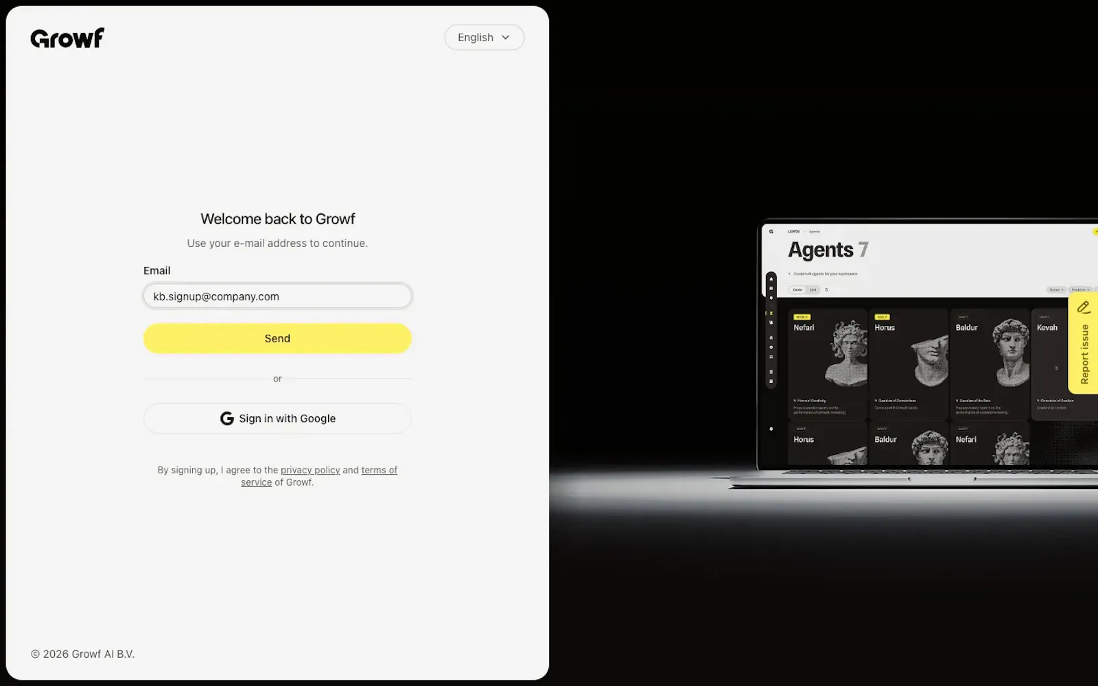 Growf screenshot 1