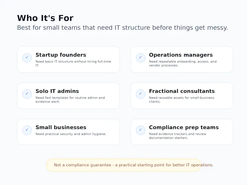 Startup IT Admin Kit screenshot 4