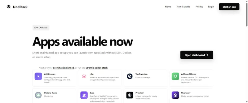NodStack screenshot 2