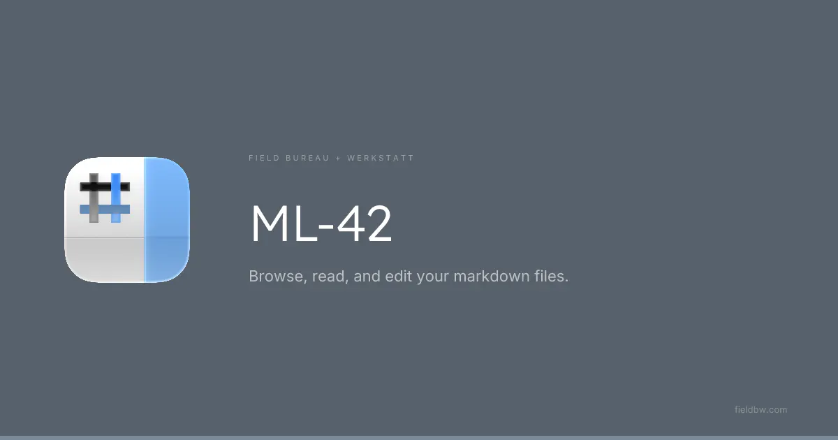 Markdown Library ML-42 截图 1