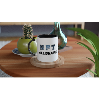 Nft millionaire crypto coffee mug gallery image