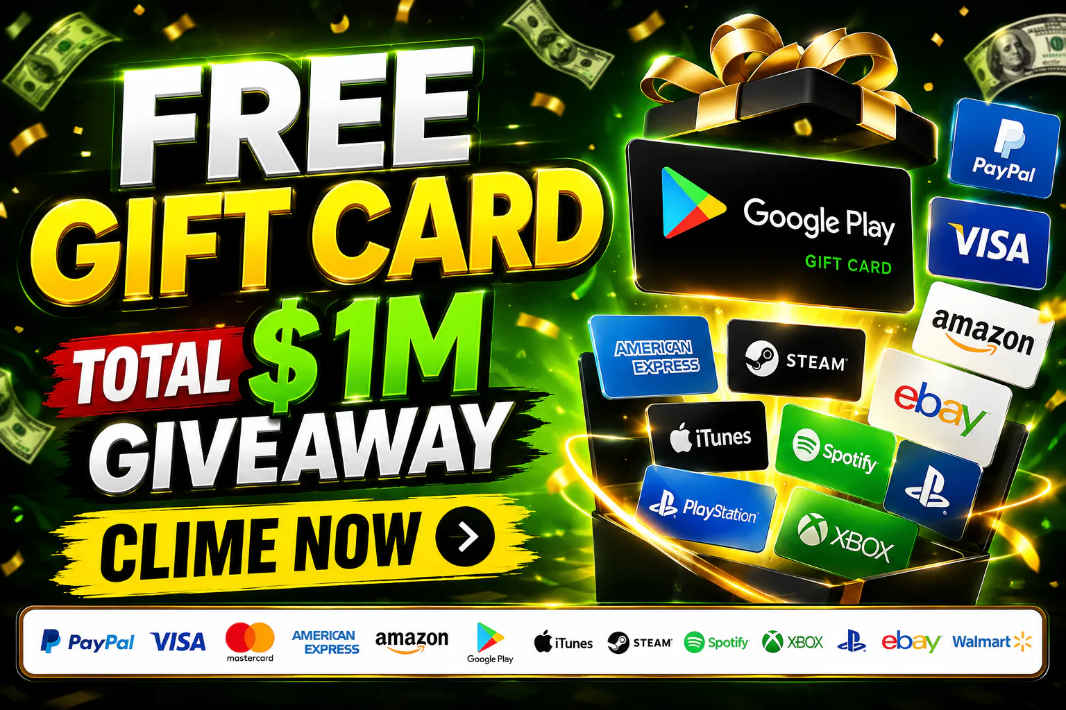  FREE GIFT CARD GIVEAWAY gallery image